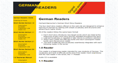 Desktop Screenshot of germanreaders.com